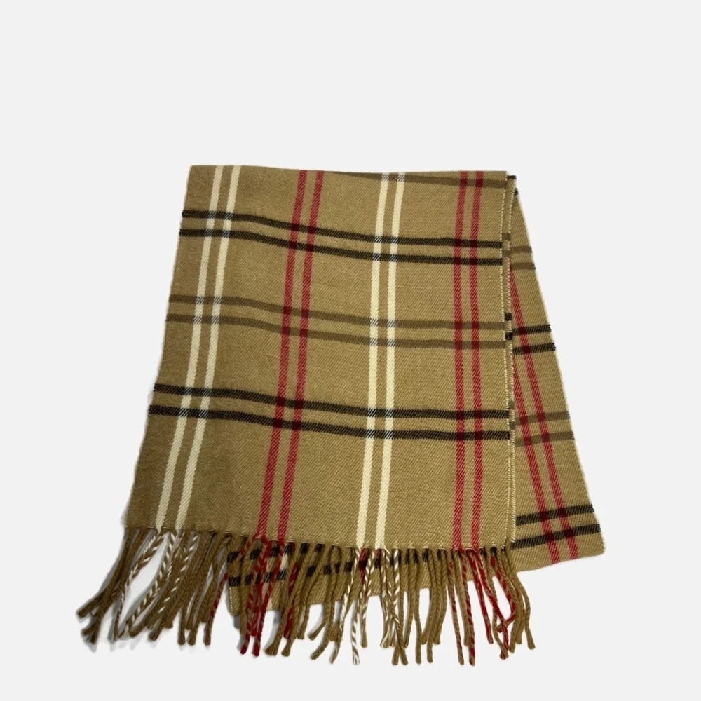 Cejon Classic Italian Tartan Plaid Neck Scarf Made in Italy - Picture 2 of 4